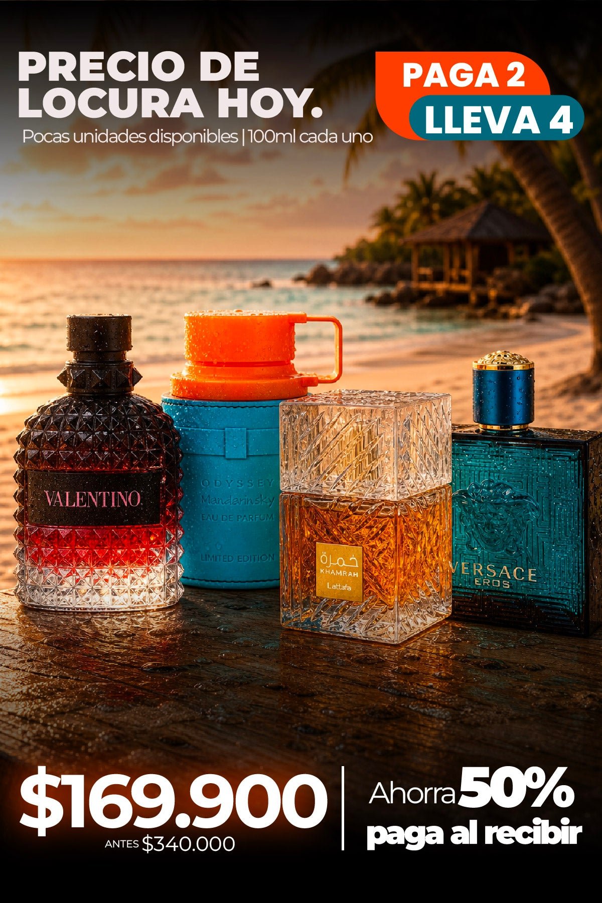 Valentino, Mandarin Sky, Versace Eros, Khamrah